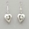 Jim Kelly Open Heart And Pearl Earrings 1 Jim Kelly Open Heart And Pearl Earrings