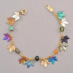 Holly Yashi Maple Leaf Bracelet Bracelets