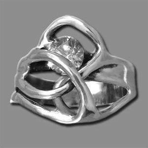 Rings Jim Kelly Sterling Silver "Cage" Ring 3 Rings Jim Kelly Sterling Silver "Cage" Ring