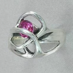 Rings Jim Kelly Sterling Silver "Cage" Ring 10 Rings Jim Kelly Sterling Silver