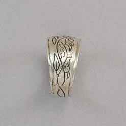 Jim Kelly Sterling Silver Floral Ring