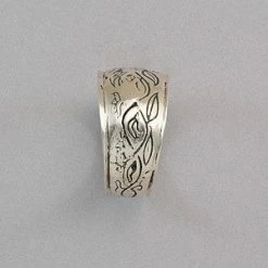 Jim Kelly Sterling Silver Floral Ring