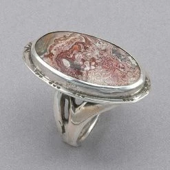Jim Kelly Lace Agate Ring Rings 7 Jim Kelly Lace Agate Ring Rings