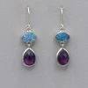 Mystical Madness Opal And Amethyst Earrings 1 Mystical Madness Opal And Amethyst Earrings