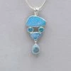 Mystical Madness Opal And Blue Topaz Pendant Pendants