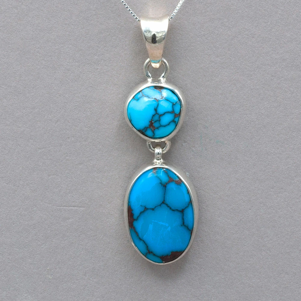 Acleoni Prince And Kingman Turquoise Pendant Pendants 3 Acleoni Prince And Kingman Turquoise Pendant Pendants