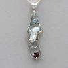 Jim Kelly Pearl And Garnet Pendant