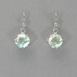 Boma White Topaz Earrings