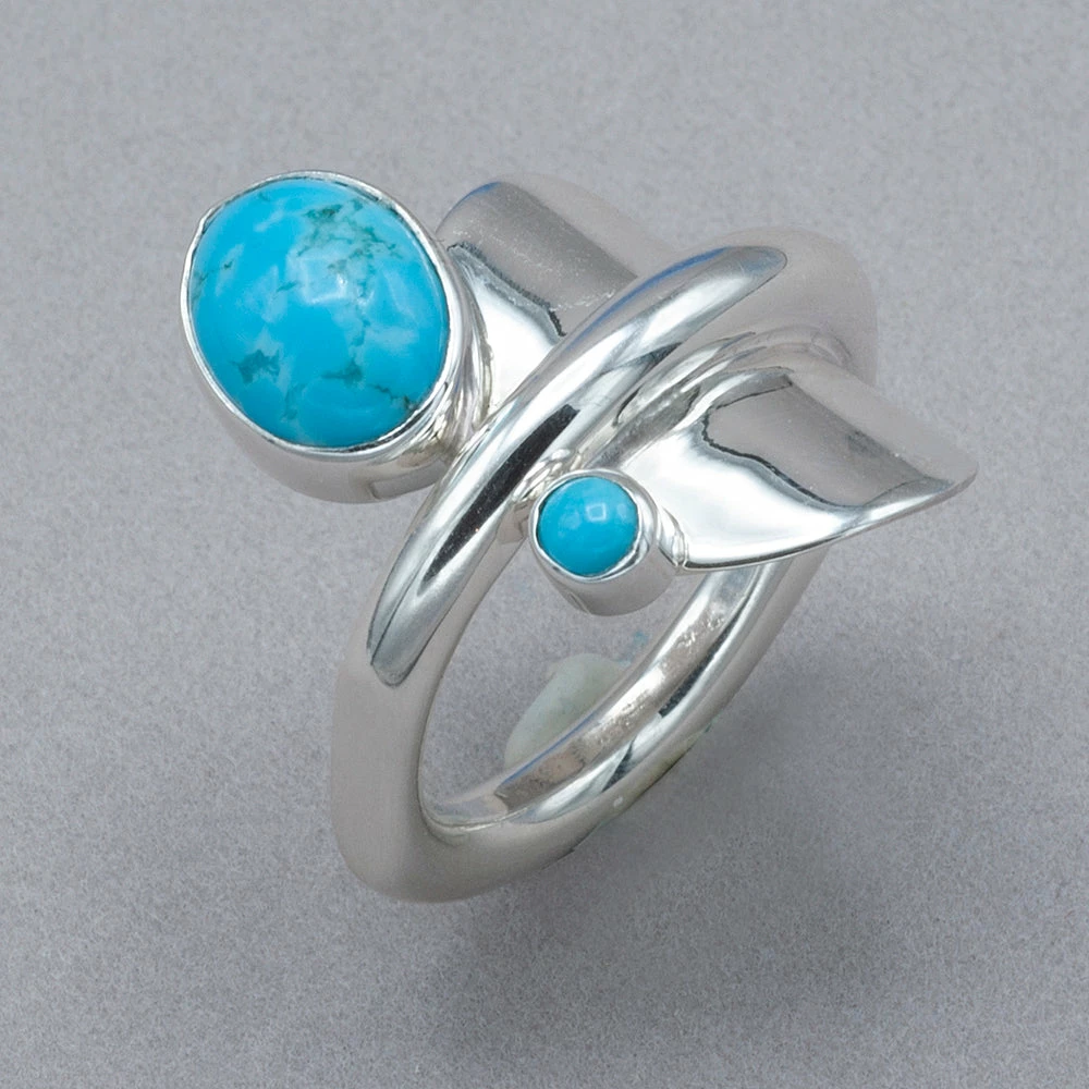 Lilly Barrack Kingman Turquoise Ring Rings 3 Lilly Barrack Kingman Turquoise Ring Rings