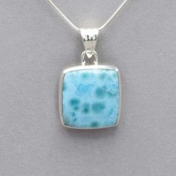 Sammasati Pendants Larimar Square Pendant
