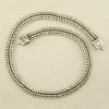 Tabra Sterling Silver V-Mesh Connector Necklace Chain CNK02 2 Tabra Sterling Silver V-Mesh Connector Necklace Chain CNK02