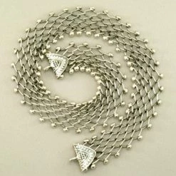 Tabra Sterling Silver Open Weave Connector Necklace Chain CNK20 Necklaces