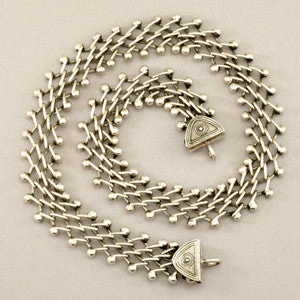 Tabra Sterling Silver Narrow Open Weave Connector Necklace Chain CNK21 Necklaces 3 Tabra Sterling Silver Narrow Open Weave Connector Necklace Chain CNK21 Necklaces