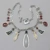 Necklaces Tabra White Agate With Pietersite Treasure Necklace