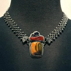 Tabra Sterling Silver Narrow Open Weave Connector Necklace Chain CNK21 Necklaces 26 Tabra Sterling Silver Narrow Open Weave Connector Necklace Chain CNK21 Necklaces